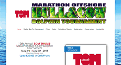 Desktop Screenshot of marathonoffshoretournament.com
